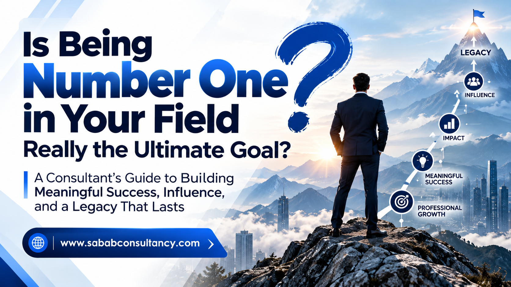Is Being Number One in Your Field Really the Ultimate Goal A Consultant’s Guide to Building Meaningful Success, Influence, and a Legacy That Lasts